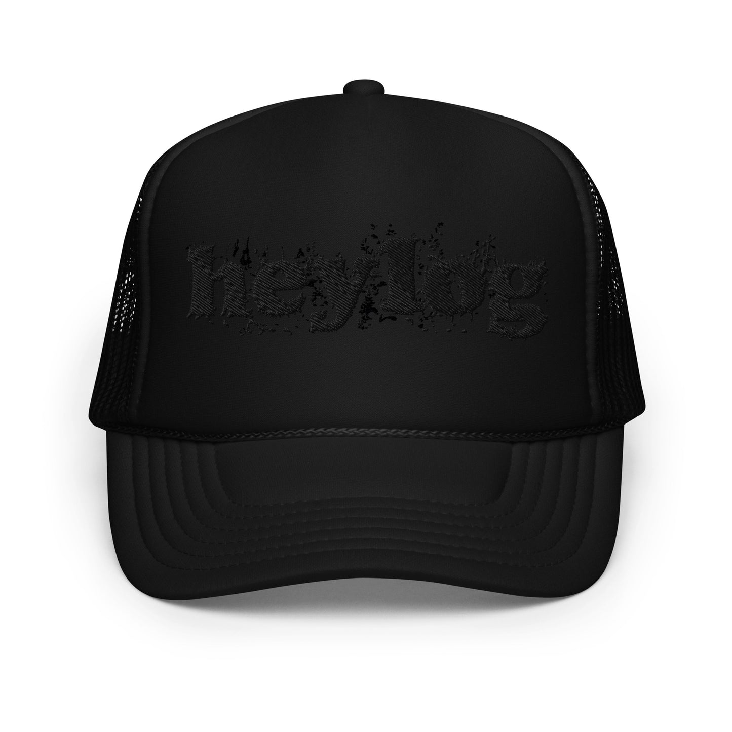 foam puff heylog hat