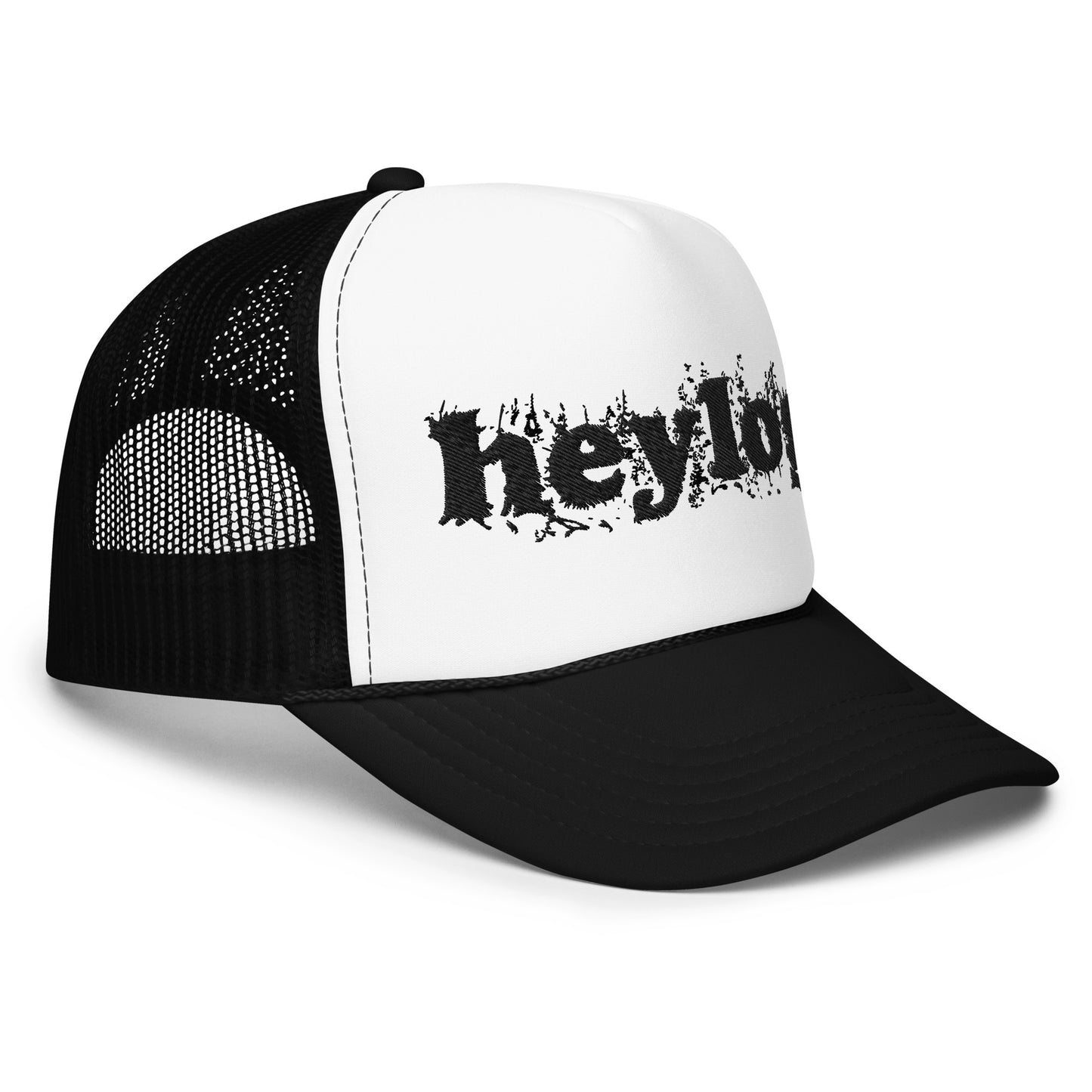 foam puff heylog hat