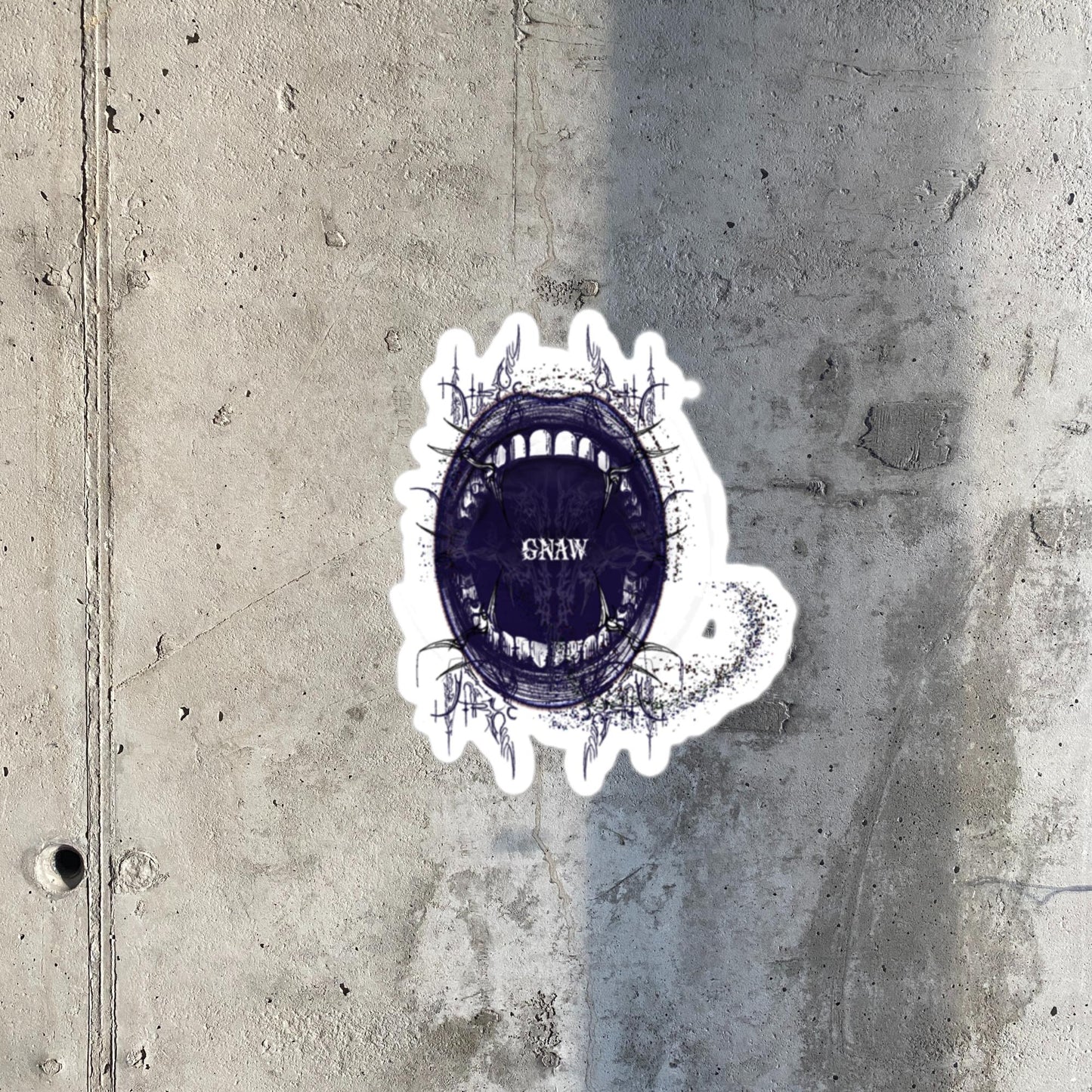 gnaw sticker