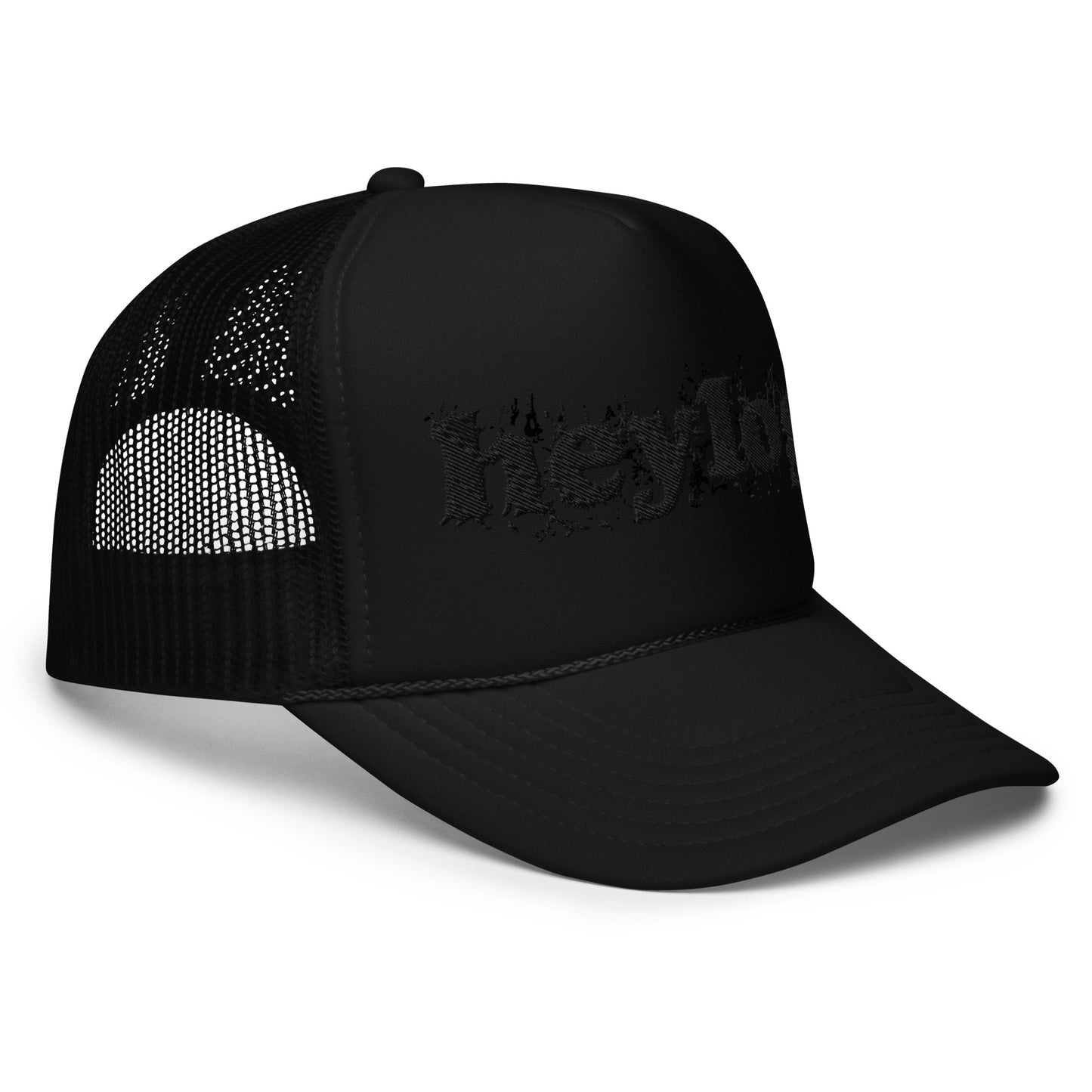 foam puff heylog hat