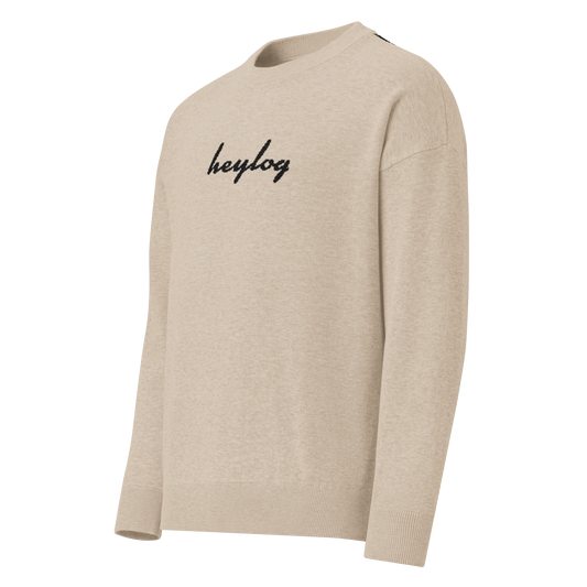 knitted sweater - heylog