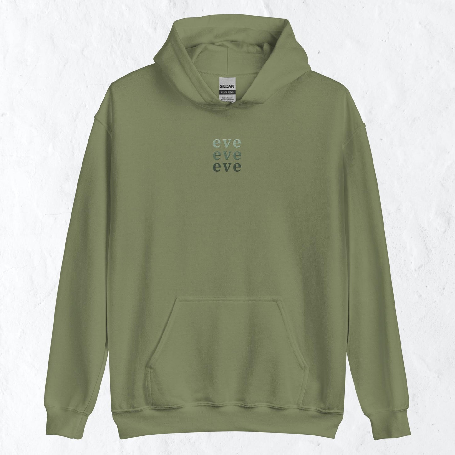 "eve" tri-embroidered hoodie