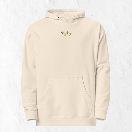 heylog embroidered hoodie